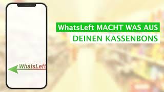 Whats Left macht was aus deinen Kassenbons [upl. by Annait]