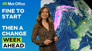 Week Ahead 21102024 – Some foggy mornings – Met Office weather forecast UK [upl. by Akinat603]