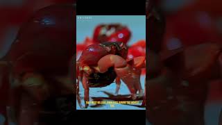 The red crab  universeofmusic animals documentary animalworldlife [upl. by Bolme]