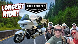 We Rode Our 2024 Harley Davidson Road Glide Over 650 Miles  Four Corners Motorcycle Rally [upl. by Pascal]