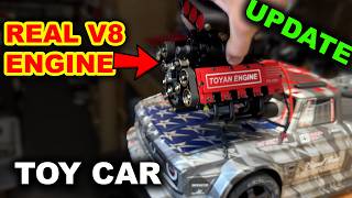 SHOP UPDATE  V8 engine in Toy Car  RCs  Learning to fly  Monster Truck [upl. by Nalla]