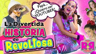 Primer VÍDEO 🎥 SOY REVOLTOSA RECOLETAS 👧 La DIVERTIDA historia de LA NIÑA que quería ser YOUTUBER [upl. by Anthia245]