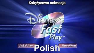 Disney Fast Play Multilanguage With Music From Luntik Credits [upl. by Baugh]