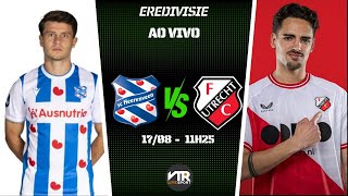 AO VIVO HEERENVEEN x UTRECHT  Eredivisie  170824 [upl. by Anayra]