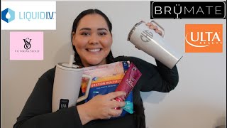 Shopping Haul Victorias Secret Ulta Brumate and Supplements [upl. by Dugald]