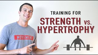 Strength vs Hypertrophy  Training Principles and Adaptations [upl. by Oremo942]