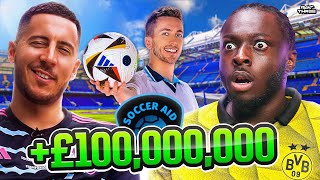 £100 MILLION at the BIGGEST Charity Football Match with HAZARD MINIMINTER amp MORE 🔥 [upl. by Philo]