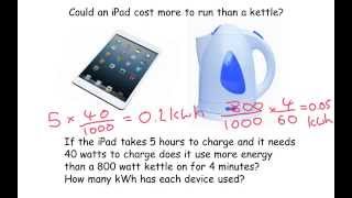 The cost of electricity  GCSE Physics [upl. by Bonnes]