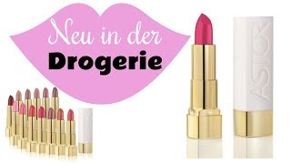 Neu Astor Soft Sensation Color and Care Lipstick  unglaubliche Farben [upl. by Katherina]