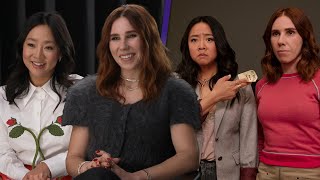 Laid Stephanie Hsu and Zosia Mamet on FLAWED Characters and Possible Season 2 Exclusive [upl. by Reube690]