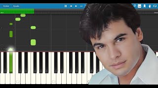 Juan Gabriel  Amor Eterno  Piano Tutorial [upl. by Callista]