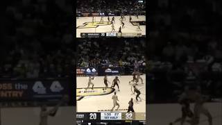 Braden Smiths Half Court AllyOop to Myles Colvinsports news shorts purdue basketball college [upl. by Nadual]