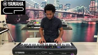 YAMAHA CP73  DEMO NA CLASSIC KEYBOARDS  COM HERBERT MEDEIROS [upl. by Ttelracs108]