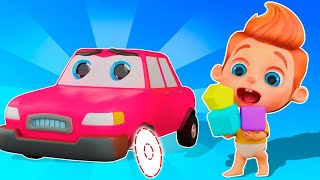 Oh No Where Is My Wheel  More Nursery Rhymes amp Kids Songs [upl. by Frangos408]