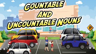 Countable and Uncountable Nouns for Kids  It’s Shop O’Clock [upl. by Elephus]