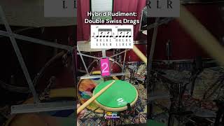 Hybrid Rudiment  Double Swiss Drags [upl. by Rosamond]