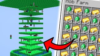 Building the Most EXPENSIVE Mob Farm  100 by 100 Minecraft [upl. by Francene]