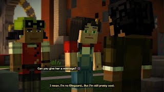 Minecraft Story Mode  Season 1 Episode 2  Female Jesse  Part 1 [upl. by Otrebtuc979]