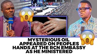 WATCH AS MYSTERIOUS SUPERNATURAL OIL APPEARED ON PEOPLES HANDS AS HE MINISTERED [upl. by Etnad330]