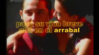 CARLOS GARDEL  SANGRE MALEVA  KARAOKE [upl. by Ammamaria]