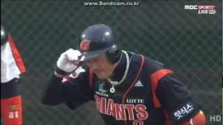 레전드 박찬호에게 인사하는 선수들 KBO Players greeting Chanho Park [upl. by Spain]