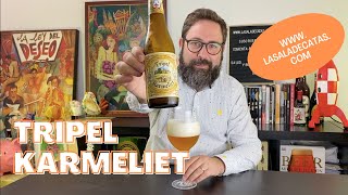 Cata de Triple Karmeliet 3ªcerveza de la cata de iniciación Nuevos aromas y sabores [upl. by Boeschen]