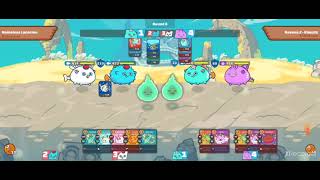 Axie Infinity  Arena Showcase AAP Doubletalk Build vs RAP Terminator Build 082021 [upl. by Eeleimaj]