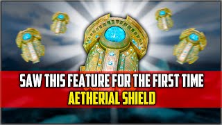 Skyrim ٠ Saw this feature for the first time Aetherial Shield [upl. by Yrol]