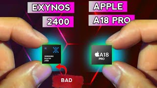 Apple A18 Pro vs Samsung Exynos 2400 test and benchmark [upl. by Nilad438]