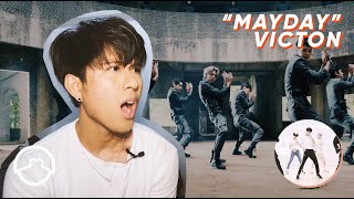 FIRST REACTION  Performer React to Victon quotMaydayquot Dance Practice  MV [upl. by Adnilem]