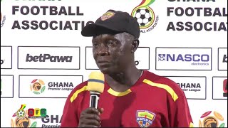 HEARTS OF OAK 🌈 vs VISION FC  COACHES PRE MATCH PRESSER  HEARTS OF OAK 21 VISION😲 [upl. by Aoniak]