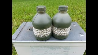 How To Make Airsoft  Paintball Grenades  Neutralizer Hand Grenades [upl. by Ludovika339]