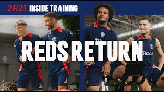 Reds Return 🔴🫶  Inside Training [upl. by Nessa845]