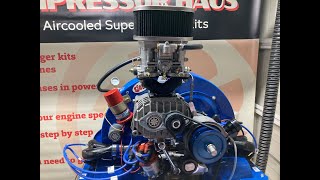 Kompressor Haus  Vw Aircooled  AMR500  How to fit Cyclone Supercharger Kit [upl. by Mungo374]