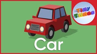 Vehicles Song for kids Modes of Transport  Tiny Tunes [upl. by Nila]