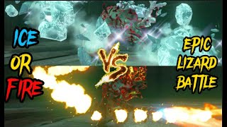 ICE VS FIRE SUPER EPIC LIZALFOS BATTLE  The Legend of Zelda Tears of the Kingdom [upl. by Niple]