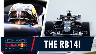 The RB14 takes to the track  Special Edition livery launches at Silverstone Filming Day [upl. by Attenaej]