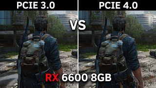 PCIe 30 vs PCIe 40  AMD RX 6600 8GB  Test In 12 Games [upl. by Pettit206]