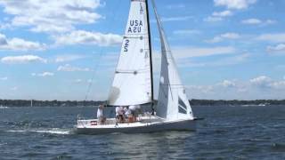 J70 Boat Handling with Tim Healy  Section 2  Spinnaker Take Down [upl. by Ariana]