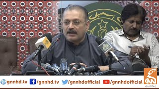 LIVE  PPP Leader Sharjeel Memon Press Conference  GNN [upl. by Simonsen]