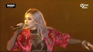 CL  나쁜 기집애  HELLO BITCHES amp 2NE1  FIRE  내가 제일 잘 나가 in 2015 MAMA [upl. by Rosita]