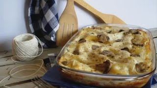 Lasagne bianche con funghi e salsiccia [upl. by Latsyrd91]