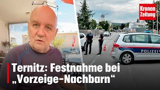 Ternitz Festnahme bei „VorzeigeNachbarn“  kronetv NEWS [upl. by Norrehs]