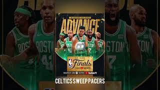 Boston Celtics Sweep Indiana Pacers [upl. by Dituri]