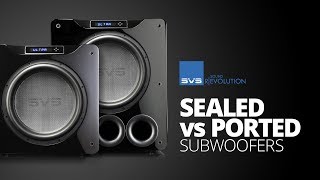 Comparing Sealed vs Ported Subwoofers for Home Theater [upl. by Anhoj]