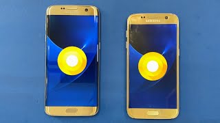 Samsung Galaxy S7 vs Samsung Galaxy S7 Edge [upl. by Enirahtac]