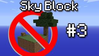 Minecraft Sky Block 3  Lets Try a MobSpawner [upl. by Carr]