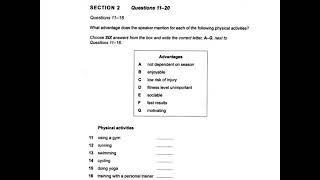 CAMBRIDGE 13 IELTS LISTENING TEST 3 Section 2 [upl. by Slack]