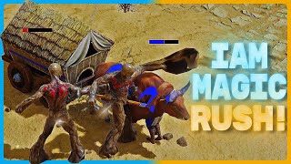 Age Of Mythology Retold IAmMagic RUSH Vs Tunison Pro Match [upl. by Ahseeyt155]