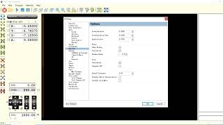 CNC USB Controller Software Setting for WorkBee Lead CNC Bellwether CNCQueenBee QueenAnt etc [upl. by Gorrono654]